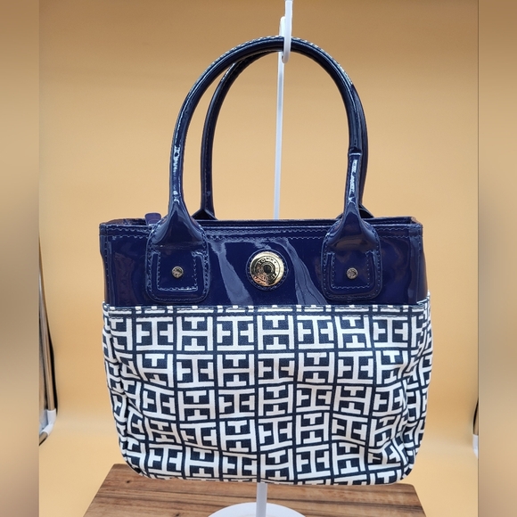 Tommy Hilfiger Navy and White Women's Tote Bag. NWT - Picture 1 of 7